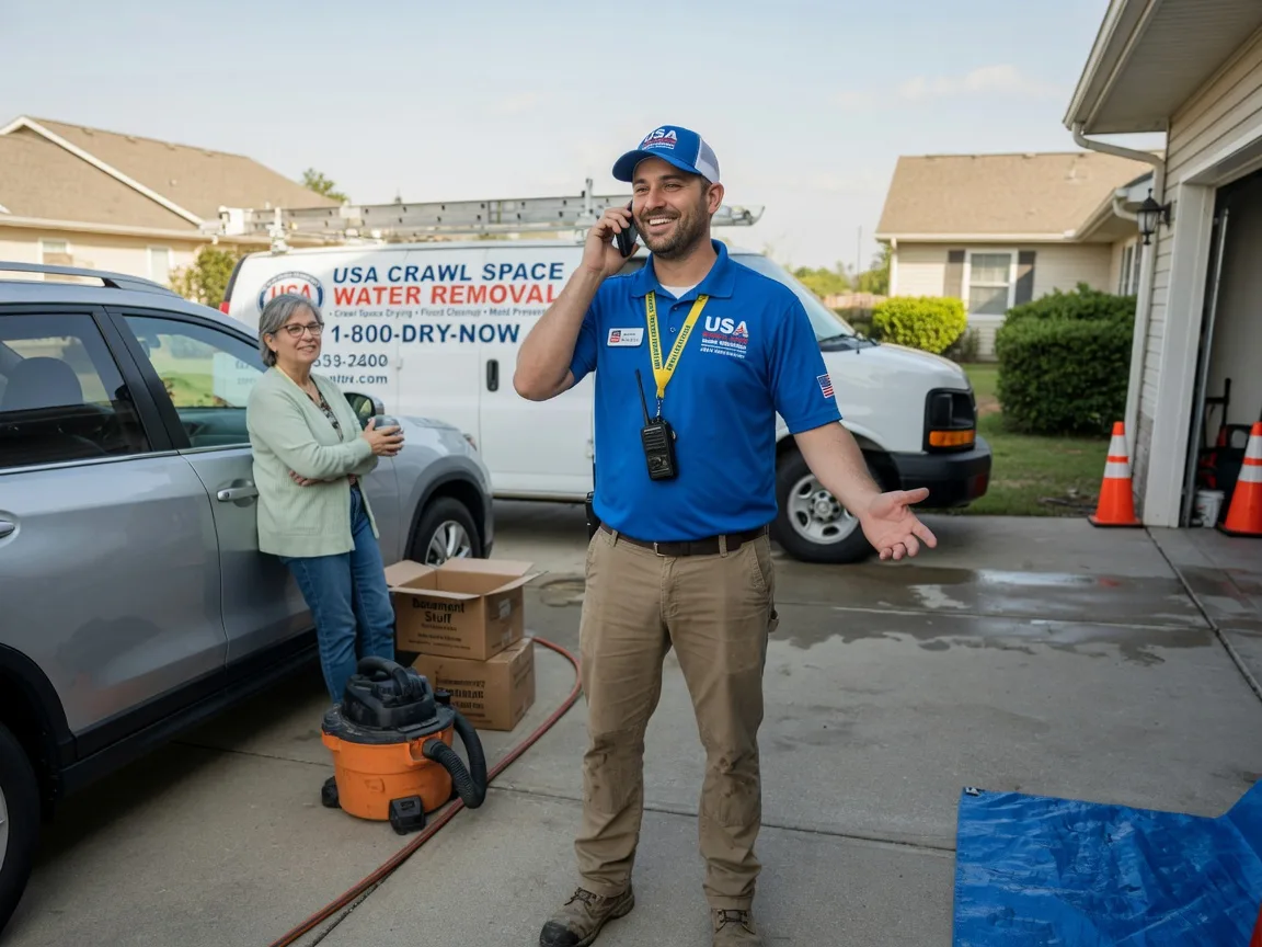 Crawl Space Water Removal Votaw, TX FAQs